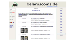 Desktop Screenshot of belaruscoins.de