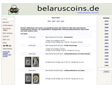 Tablet Screenshot of belaruscoins.de